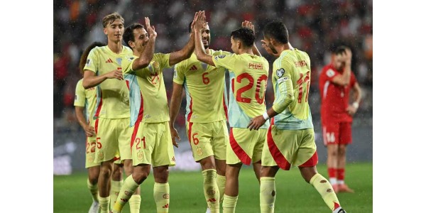 España derrota a Turquía por 6-0, ¿podrá la selección española repetir su gloria en la Copa de Europa?